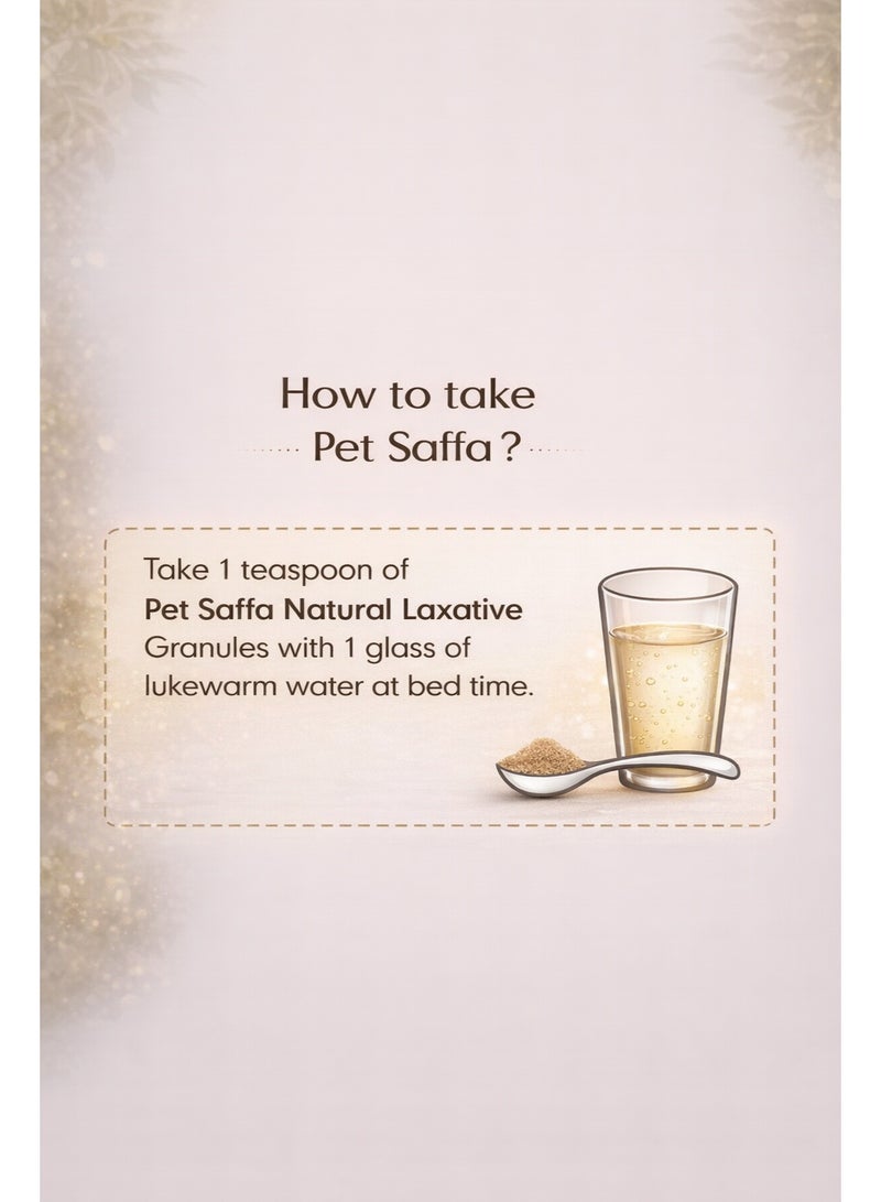 حبيبات وأقراص بيت سافا المسهلة الطبيعية الأيورفيدية لتخفيف الإمساك | منظف هضمي عشبي | سينا ​​وتريفالا (120 غرام) - Image 5